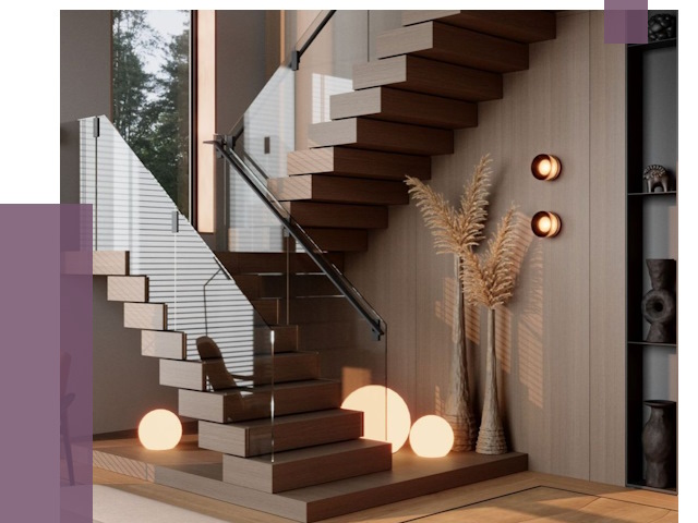 Изготовление и монтаж лестниц в Таре от 87448 руб. | ПРОЛЁТ-Тар