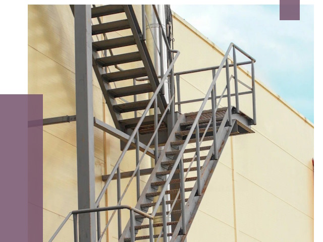 Пожарные лестницы в Таре от 12346 руб. — монтаж и продажа | ПРОЛЁТ-Тар