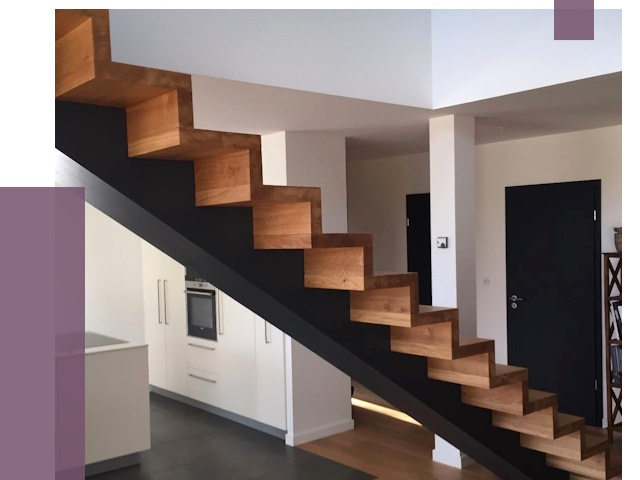 Изготовление деревянных лестниц в Таре от 87448 руб. | ПРОЛЁТ-Тар