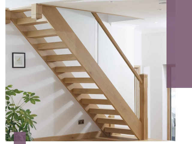 Изготовление деревянных лестниц под ключ в Таре для дома