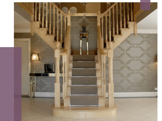 Монтаж деревянных лестниц в Таре от 7665 руб. 