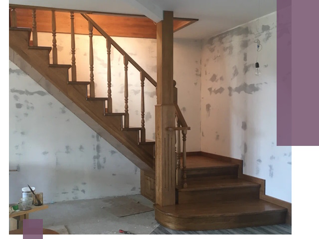 Ремонт деревянных лестниц в Таре: быстро и качественно