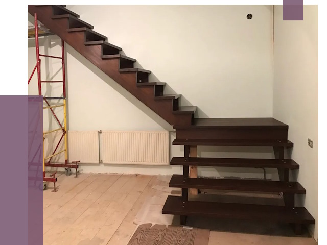 Демонтаж деревянных лестниц в Таре от 1996 руб.