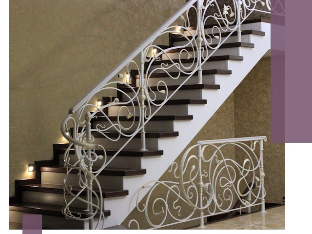 Кованые лестницы под ключ в Таре — изготовление и монтаж
