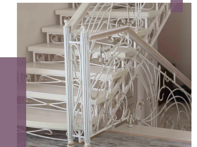 Изготовление кованых лестниц на заказ в Таре от 87448 руб. | ПРОЛЁТ-Тар