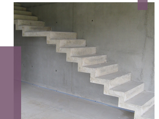 Бетонные лестницы в Таре от 19033 руб. под ключ | ПРОЛЁТ-Тар