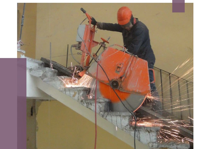 Демонтаж бетонных лестниц в Таре от 4630 руб. за м2 | ПРОЛЁТ-Тар