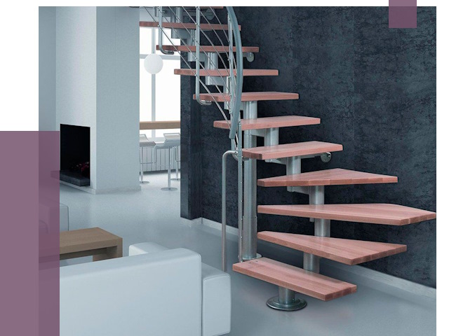 Модульные лестницы в Таре от 16975 руб. — купить в ПРОЛЁТ-Тар