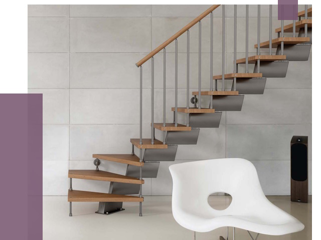 Монтаж модульных лестниц в Таре от 6379 руб. 