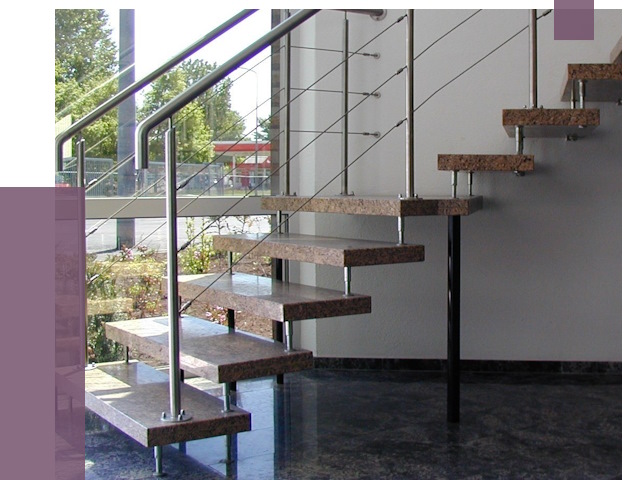 Лестницы на больцах в Таре от 8025 руб. под ключ | ПРОЛЁТ-Тар