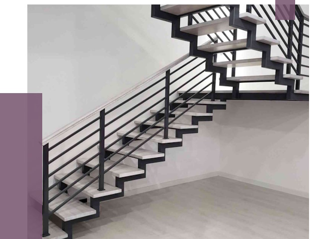 Лестницы на металлокаркасе под ключ в Таре от 12860 руб. | ПРОЛЁТ-Тар