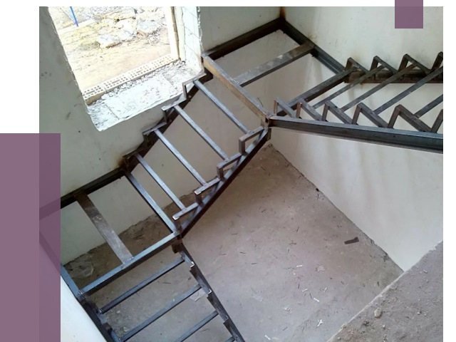 Монтаж лестниц на металлокаркасе в Таре от 12860 руб. — ПРОЛЁТ-Тар