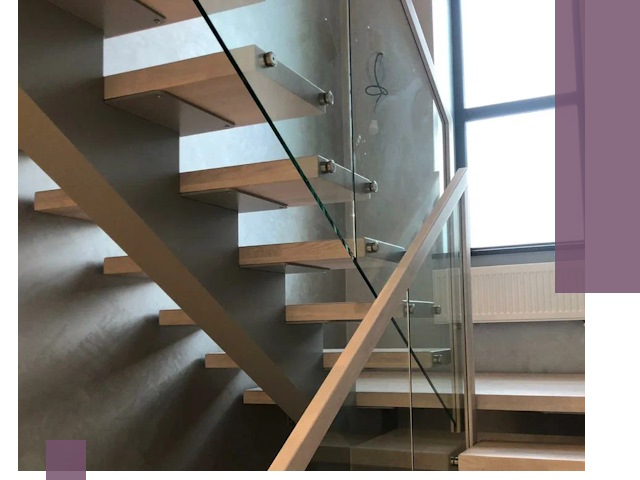 Изготовление лестниц на монокосоуре в Таре с монтажом и гарантией