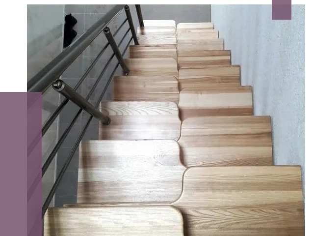 Лестницы гусиный шаг в Таре от 13117 руб. под ключ | ПРОЛЁТ-Тар