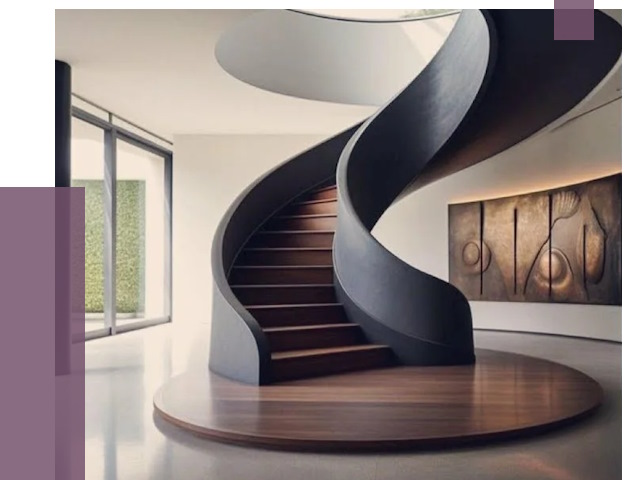 Элитные лестницы под заказ в Таре от 190328 руб. — ПРОЛЁТ-Тар