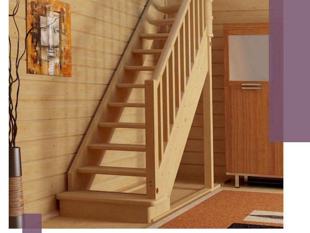 Лестницы эконом класса под ключ в Таре — недорого и быстро