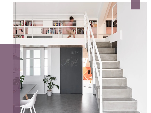 Лестницы для двухуровневой квартиры в Таре от 177468 руб. | ПРОЛЁТ-Тар