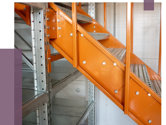 Лестницы для склада в Таре от 77160 руб. — решения | ПРОЛЁТ-Тар