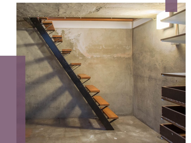 Лестницы в подвал в Таре от 13220 руб. — монтаж | ПРОЛЁТ-Тар