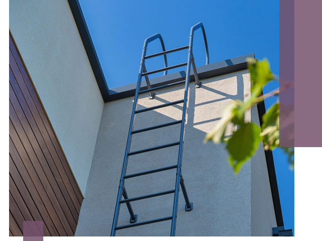 Лестницы на крышу в Таре — изготовление, монтаж, демонтаж