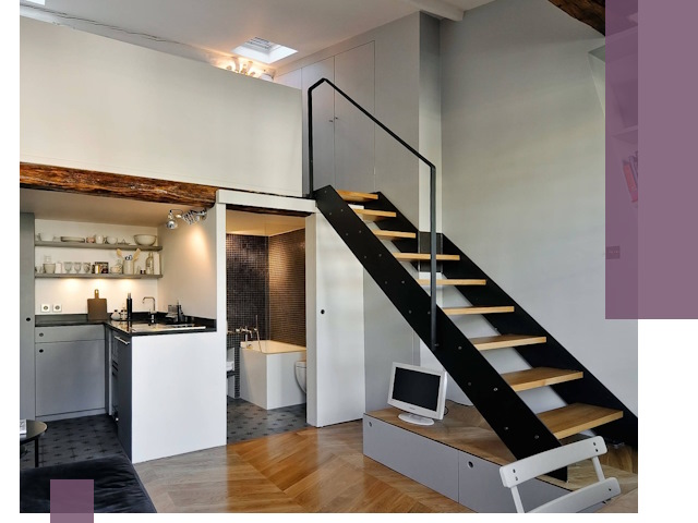 Лестницы на антресоль под ключ в Таре — изготовление и монтаж