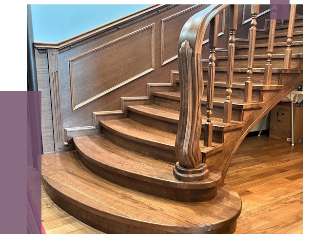 Дубовые лестницы под ключ в Таре от 177468 руб. — ПРОЛЁТ-Тар