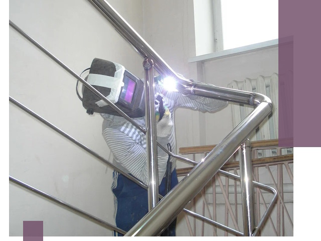 Монтаж перил и ограждений качественно в Таре