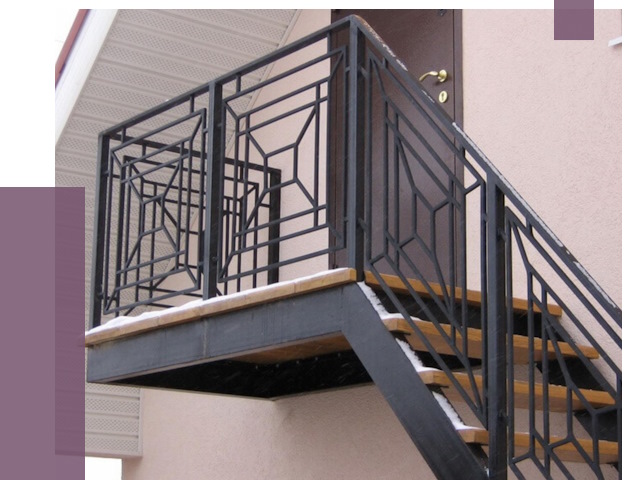 Металлические перила в Таре от 4321 руб.  | ПРОЛЁТ-Тар