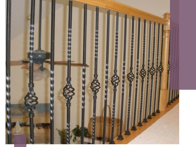 Изготовление и монтаж кованных перил в Таре под ключ