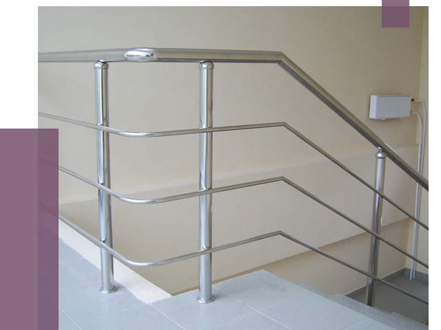 Алюминиевые перила в Таре от 6379 руб. под ключ | ПРОЛЁТ-Тар