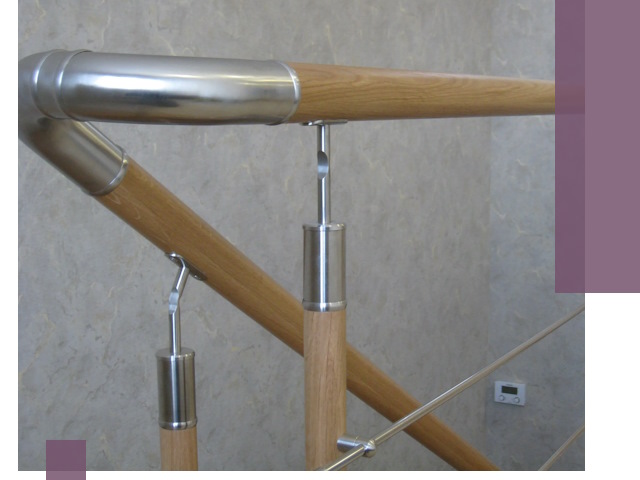 Комбинированные перила на заказ в Таре — монтаж и производство