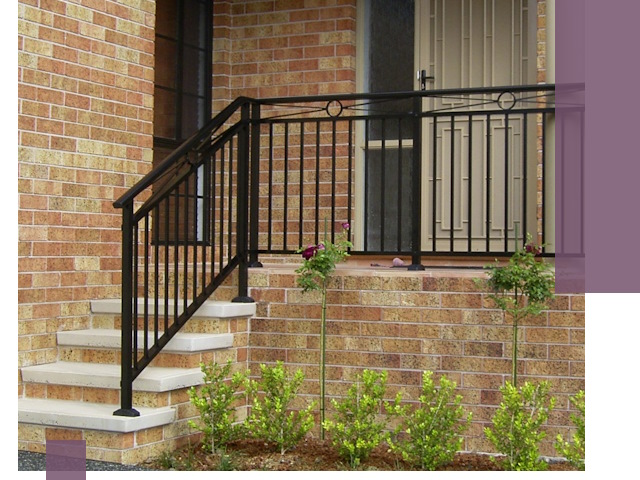 Уличные перила из металла под ключ в Таре