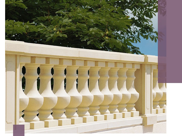 Установка балюстрады в Таре: изготовление и монтаж под ключ