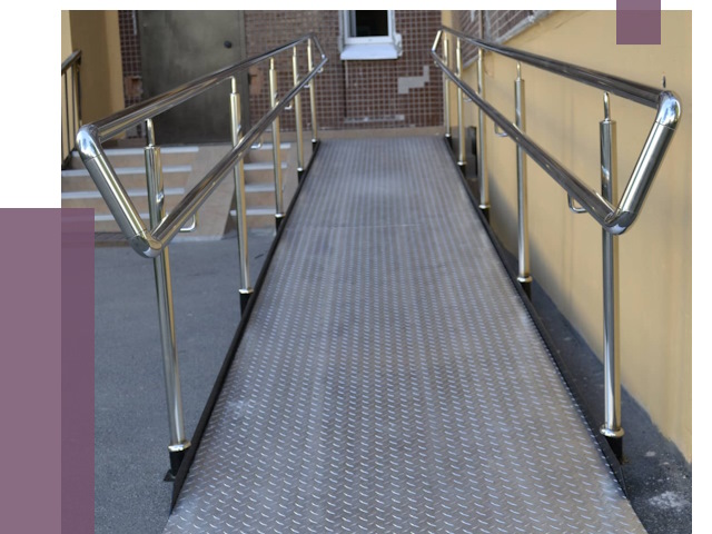 Пандусы в Таре от 12346 руб. — установка для инвалидов | ПРОЛЁТ-Тар