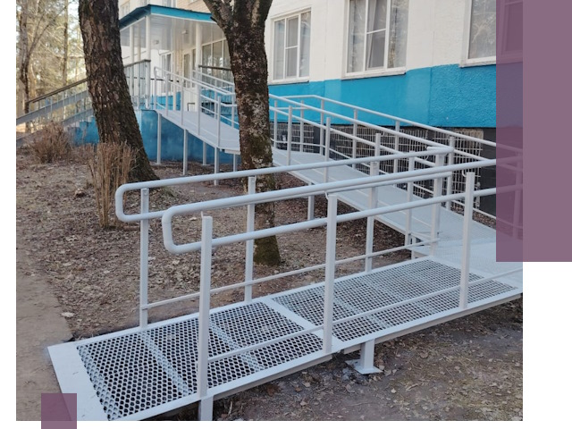 Пандусы под ключ в Таре: изготовление, монтаж и демонтаж