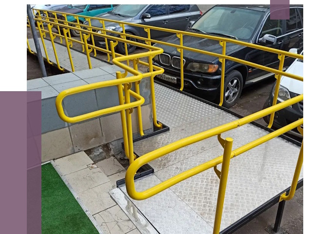 Стационарные пандусы в Таре от 12346 руб. | ПРОЛЁТ-Тар