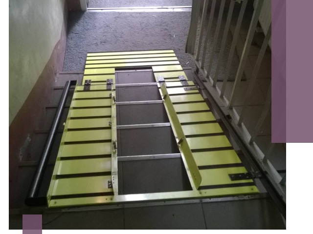 Профессиональный монтаж пандуса в подъезд в Таре