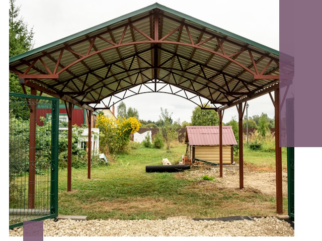 Демонтаж навесов в Таре — быстро и аккуратно