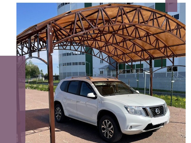 Недорогие навесы в Таре от 43210 руб. | ПРОЛЁТ-Тар