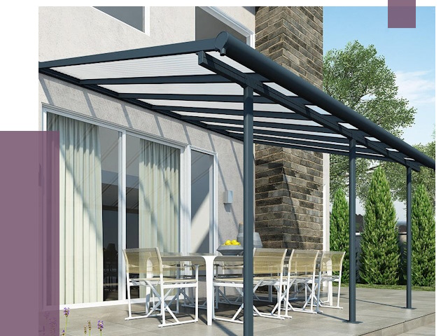 Навесы пристенные в Таре от 9156 руб. — монтаж и установка | ПРОЛЁТ-Тар