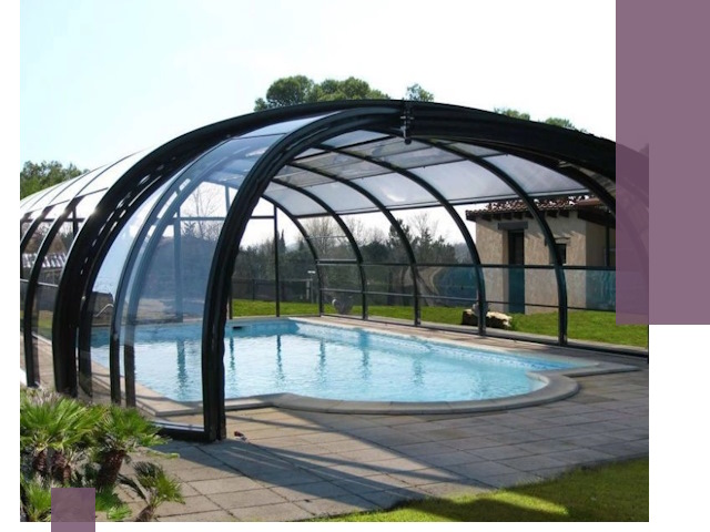 Навесы для бассейна в Таре: изготовление и монтаж под ключ