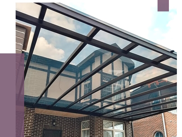 Навесы из поликарбоната в Таре от 8662 руб. под ключ — ПРОЛЁТ-Тар