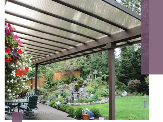 Навесы из поликарбоната под ключ в Таре быстро и надёжно