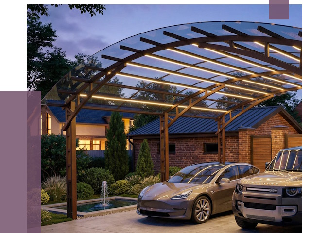 Металлические навесы в Таре от 12757 руб. под ключ — ПРОЛЁТ-Тар