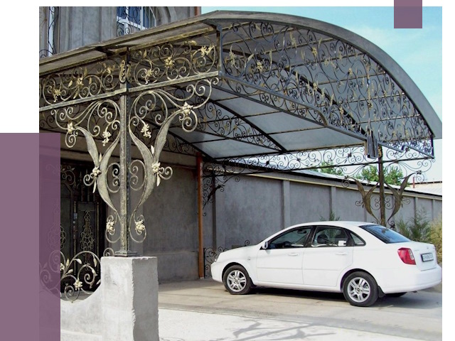 Кованые навесы в Таре от 14660 руб. | ПРОЛЁТ-Тар