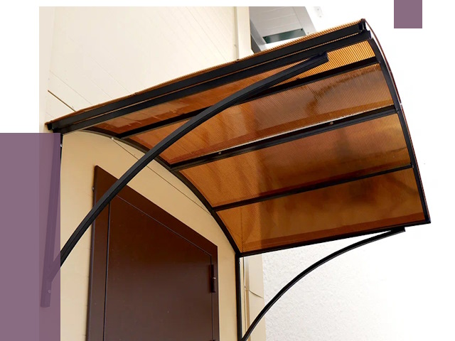 Недорогие козырьки в Таре от 7634 руб.  | ПРОЛЁТ-Тар