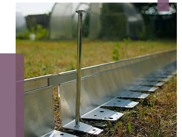 Металлические бордюры для газона в Таре от 4321 руб. | ПРОЛЁТ-Тар