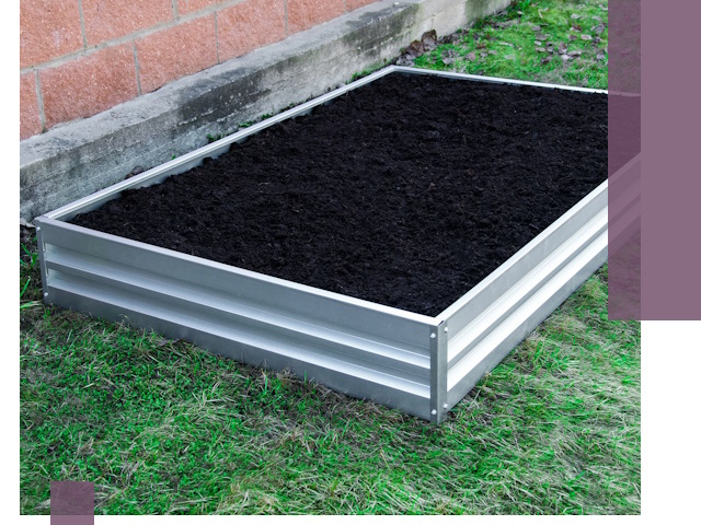 Металлические бордюры для грядок в Таре: прочность и аккуратность