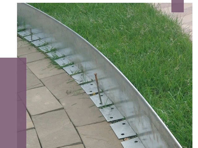 Металлические бордюры для тротуаров в Таре от 8745 руб.