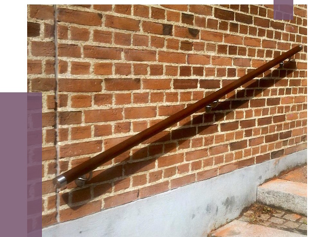 Изготовление пристенных поручней в Таре от 4475 руб. — ПРОЛЁТ-Тар